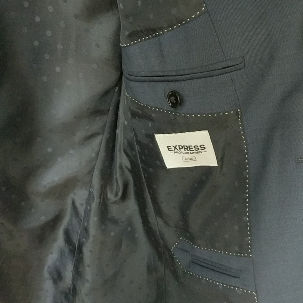 Express mens suit jacket